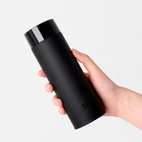 Термос Xiaomi Vacuum Termal Cup 350 мл, черный-1