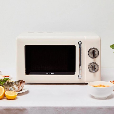 Микроволновая печь Xiaomi Qcooker Retro Microwave (20л)-3