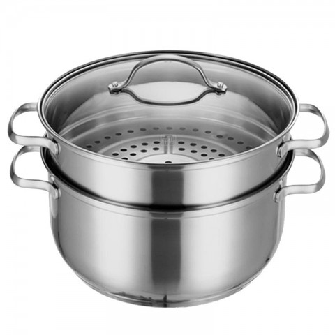 Кастрюля-пароварка Xiaomi One Shinichi Shizhen Delisious Stainless Steel Steamer-1