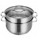 Кастрюля-пароварка Xiaomi One Shinichi Shizhen Delisious Stainless Steel Steamer