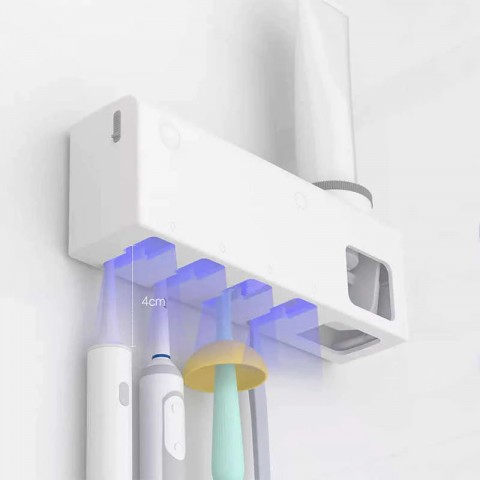 Дезинфицирующий держатель для зубных щеток Xiaomi Dr.Meng Disinfection Toothbrush Holder-2