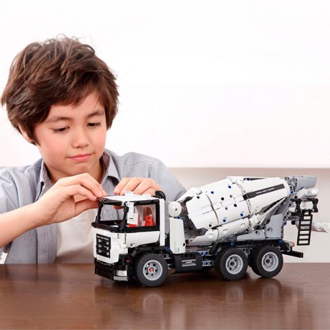 Игрушка-конструктор Xiaomi Onebot Engineering Mixer Truck-1