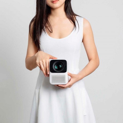 Портативный проектор Xiaomi Wanbo T2 Max Smart Projector, белый-1