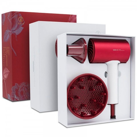 Фен для волос Xiaomi Soocas H5, красный-4