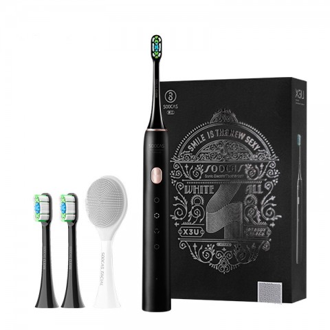 Подарочный набор электрической зубной щетки Xiaomi Soocas X3U Starry Black
