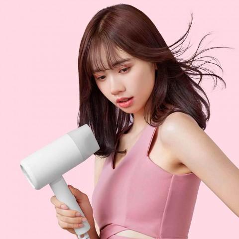 Складной фен для волос Xiaomi Mijia Negative Ion Portable Hair Dryer H100, белый-5