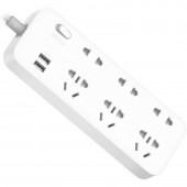 Удлинитель Xiaomi ZMI Power Strip (6 розеток + 2 USB QC), белый Удлинитель Xiaomi ZMI Power Strip (6 розеток + 2 USB QC), белый