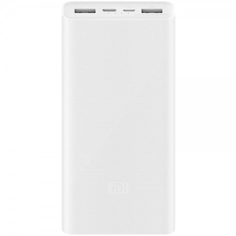 Внешний аккумулятор Xiaomi Mi Power Bank 3 20000 mAh, белый