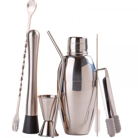 Коктейльный набор Circle Joy Coktail Shaker Bar Set 7 in 1 (CJ-CSB01)