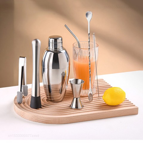 Коктейльный набор Circle Joy Coktail Shaker Bar Set 7 in 1 (CJ-CSB01)-5