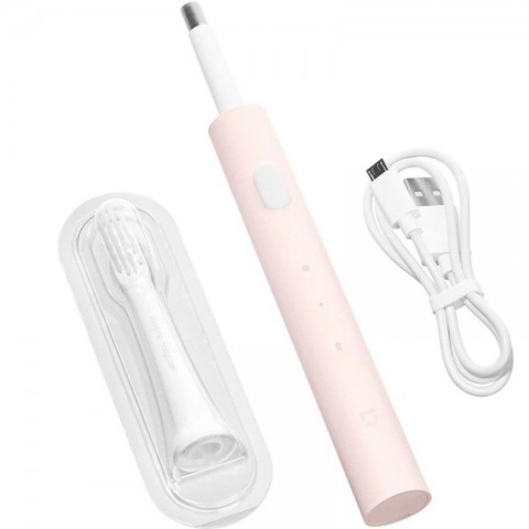 Электрическая зубная щетка Xiaomi Mijia Sonic Electric Toothbrush T100, розовая-1
