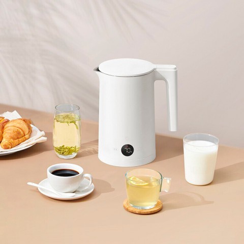 Чайник Xiaomi Mijia Thermostatic Electric Kettle 2 (MJHWSH03YM), 1.5 л., 1800 Вт, белый-1