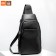Сумка Xiaomi TANJIEZHE Litchi skin vertical version chest bag, черный