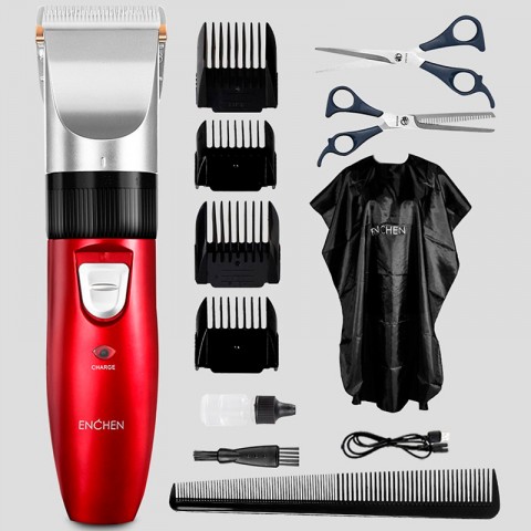 Машинка для стрижки волос Xiaomi Enchen Sharp R (EC-712), красная-6