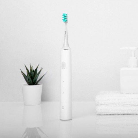 Электрическая зубная щетка Xiaomi Mijia Sonic Electric Toothbrush T300, белая (MES602)-1