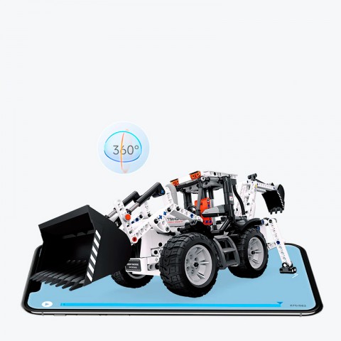 Игрушка-конструктор Xiaomi ONEBOT Combination Excavator-5