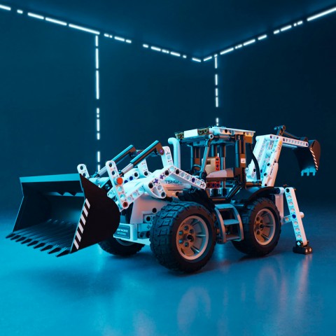 Игрушка-конструктор Xiaomi ONEBOT Combination Excavator-1