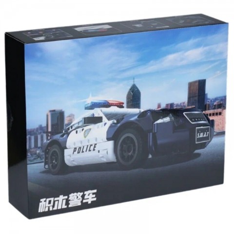 Игрушка-конструктор Xiaomi Onebot Police Car-5