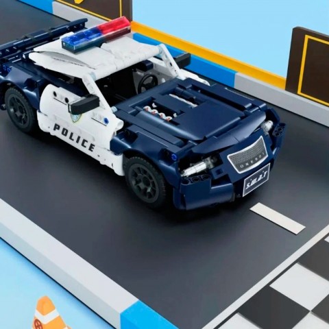 Игрушка-конструктор Xiaomi Onebot Police Car-4