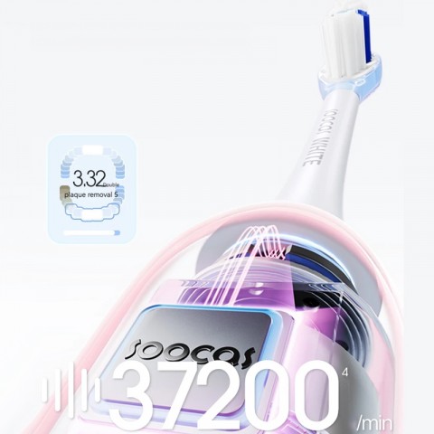 Электрическая зубная щетка Xiaomi Soocas X3S Sonic Electric Toothbrush, белая-4