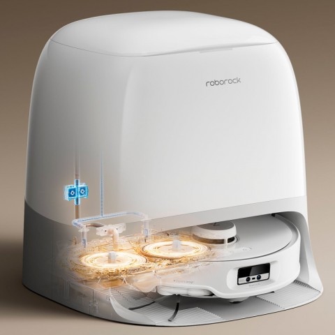 Робот-пылесос со станцией самоочистки Roborock Qrevo Curv (QRMV02-02)-3