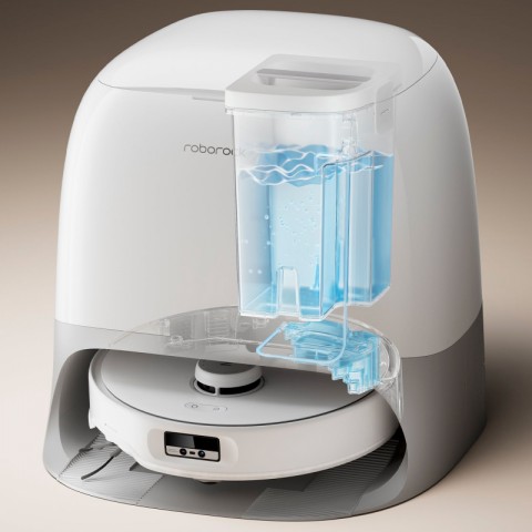 Робот-пылесос со станцией самоочистки Roborock Qrevo Curv (QRMV02-02)-2