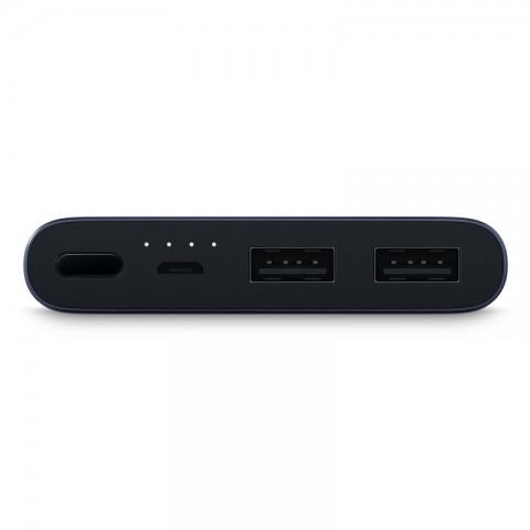 Внешний аккумулятор Xiaomi Power Bank 2S 10000 mAh, 2 USB, темно-синий-2