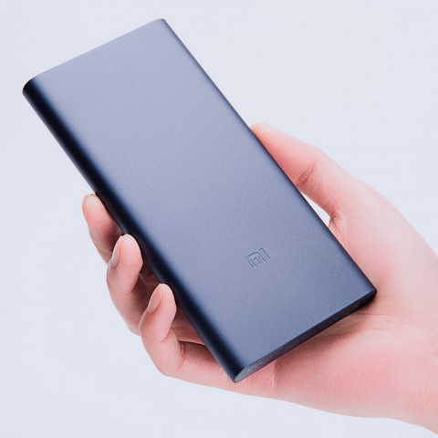 Внешний аккумулятор Xiaomi Power Bank 2S 10000 mAh, 2 USB, темно-синий-1