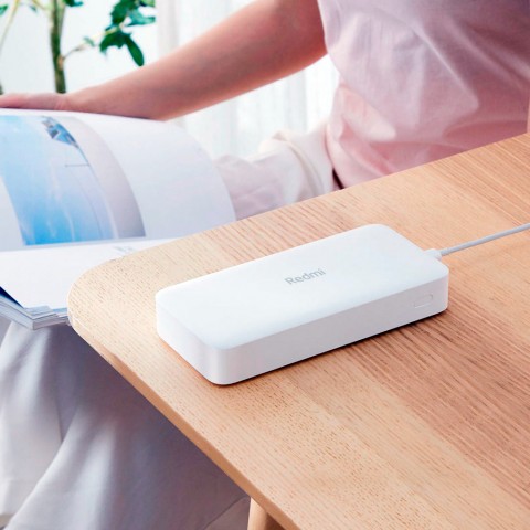 Внешний аккумулятор Xiaomi Redmi Power Bank Fast Charge 10000 mAh, белый-4