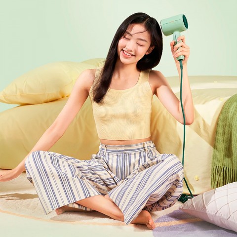 Фен для волос Xiaomi Soocas RH1 Retro&Massage, зеленый-3