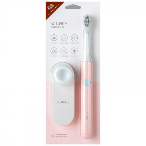 Щетка зубная электрическая Xiaomi SO White EX3, розовая-3