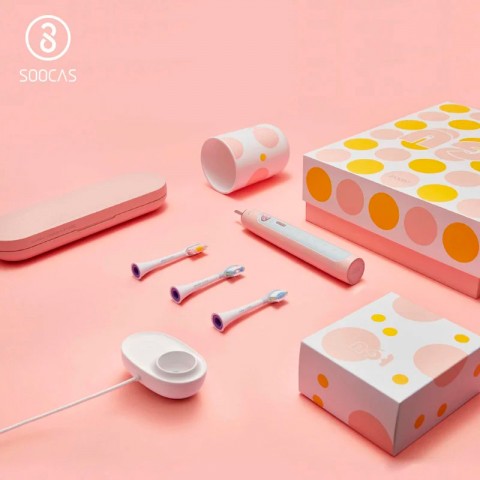 Щетка зубная электрическая Xiaomi Soocas X5, розовая-2