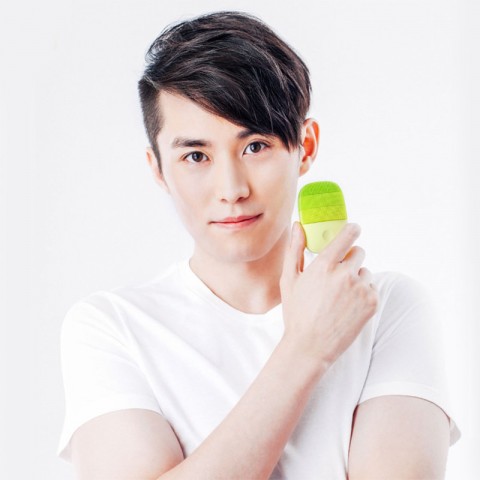 Массажер для чистки лица Xiaomi inFace, серый-3