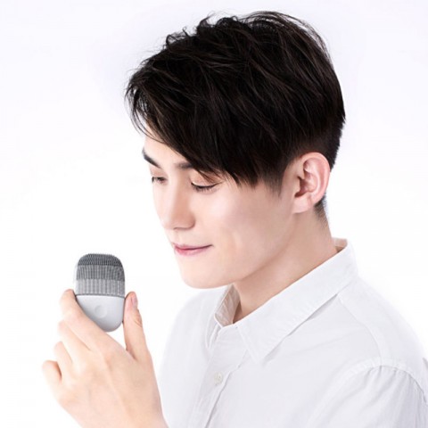 Массажер для чистки лица Xiaomi inFace, серый-4