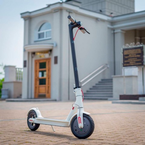 Электросамокат Xiaomi M365 Electric Scooter White-5