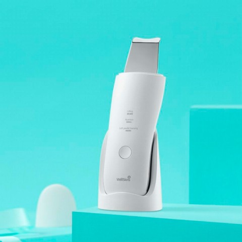 Аппарат для ультразвуковой чистки лица Xiaomi WellSkins Ultrasonic Skin Scrubber-2