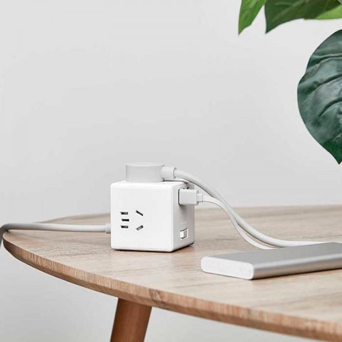 Разветвитель Xiaomi Mijia Rubiks Cube Converter Wired Version-2