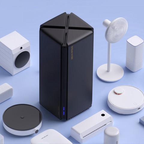 Роутер Xiaomi Mi Router AX1800, черный-4