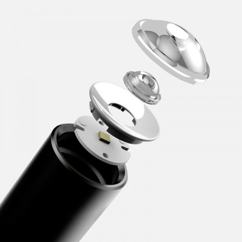 Фонарик Xiaomi BeeBest Zoom Flashlight, черный-4