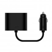 Разветвитель АЗУ Xiaomi Mi Roidmi Dual Port Converter, черный Разветвитель АЗУ Xiaomi Mi Roidmi Dual Port Converter, черный