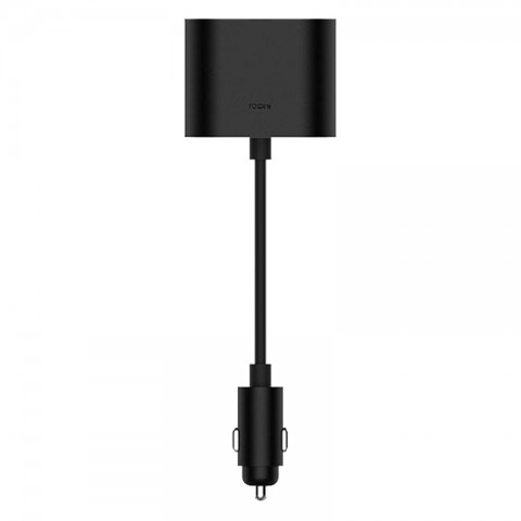 Разветвитель АЗУ Xiaomi Mi Roidmi Dual Port Converter, черный-1