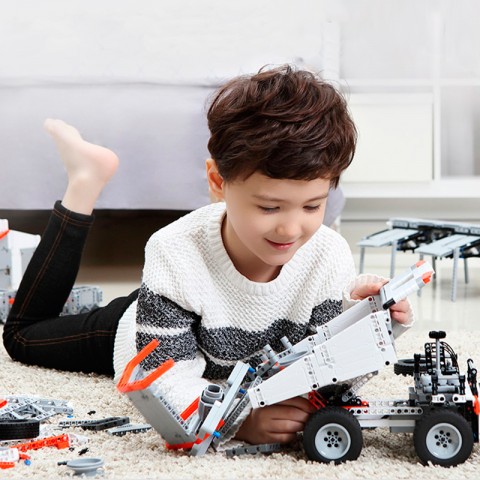 Игрушка-конструктор Xiaomi MiTu Building blocks Mine Truck-2