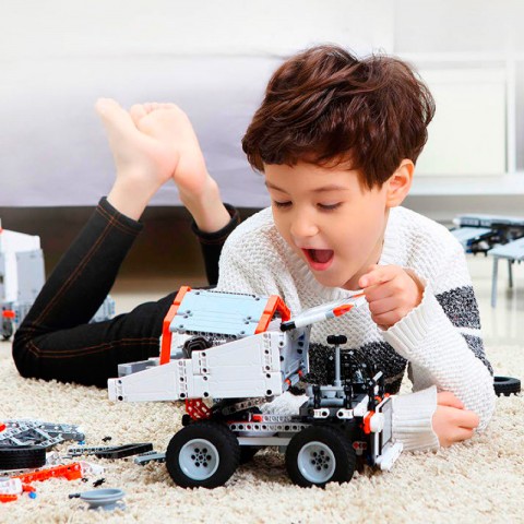 Игрушка-конструктор Xiaomi MiTu Building blocks Mine Truck-3