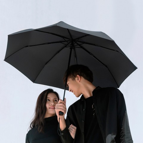Зонт Xiaomi Mijia Automatic Umbrella, черный-4