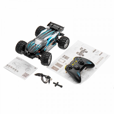 Машинка на радиоуправлении Xiaomi Parkour R-Racing Car (синяя)-5