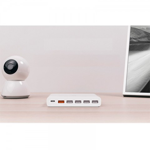 Зарядное устройство Xiaomi Super Fast Charger 6 портов (60W)-3