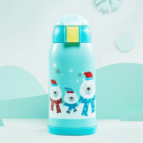 Термос Xiaomi Viomi Children Vacuum Flask 590ml, голубой-1