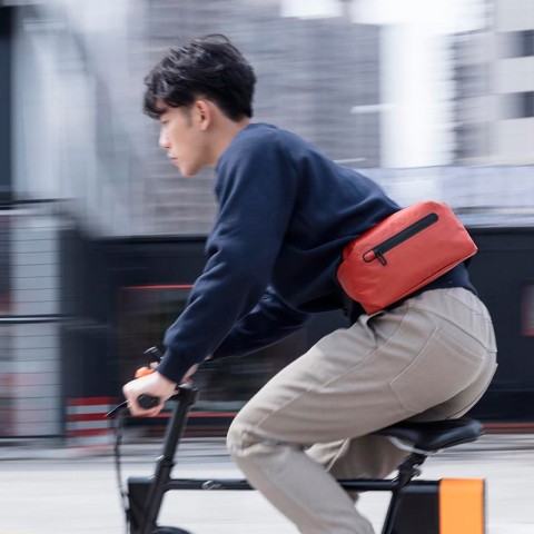 Сумка на пояс Xiaomi Fashion Pocket Bag, черная-4