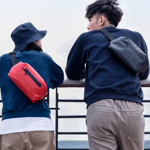 Сумка на пояс Xiaomi Fashion Pocket Bag, черная-3