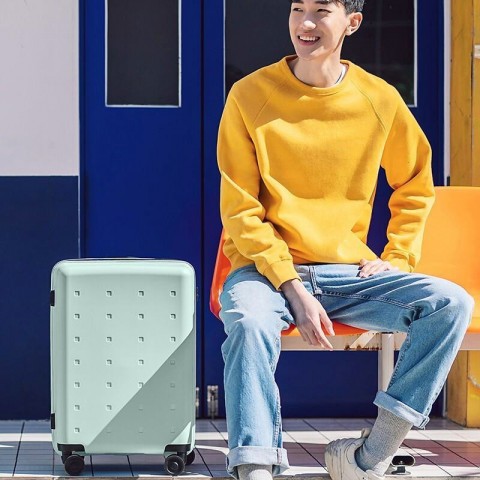 Чемодан Xiaomi Youth Version 20 дюймов, бирюзовый-4